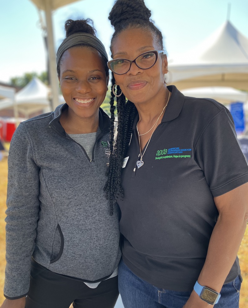 Dr. Chantale Branson, MD & Barbara Gadson Dr. Chantale Branson, MD & Barbara Gadson