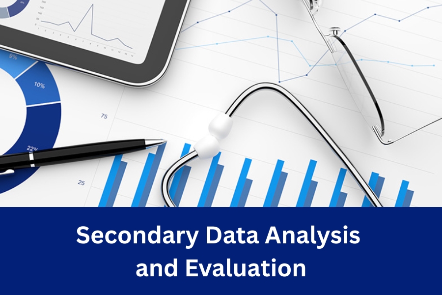 charts and graphs under a stethoscope 
