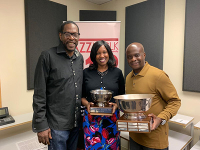 L-R Morris Baxter, Tabia Henry Akintobi, Phd, Kerwin D. Sims