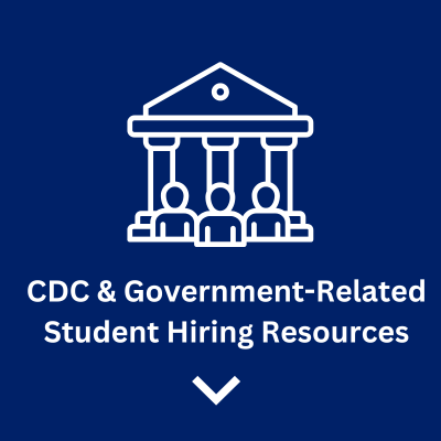 CDC & Other Government-Related Student Hiring Resources